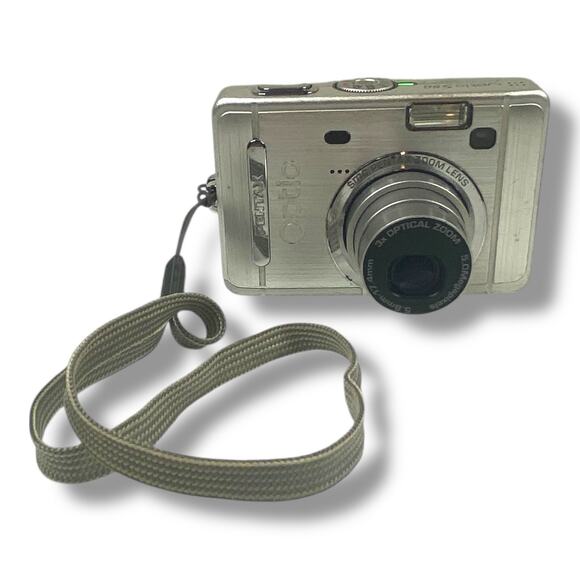 PENTAX Pentax Optio S50 5.0MP Digital Camera - Silver TESTED & WORKS - Picture 1 of 6